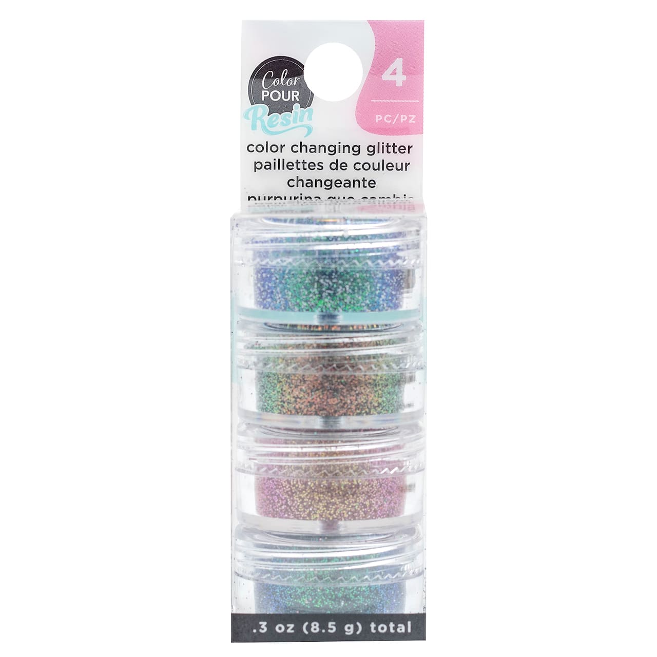 American Crafts&#x2122; Color Pour Resin Color Changing Glitter